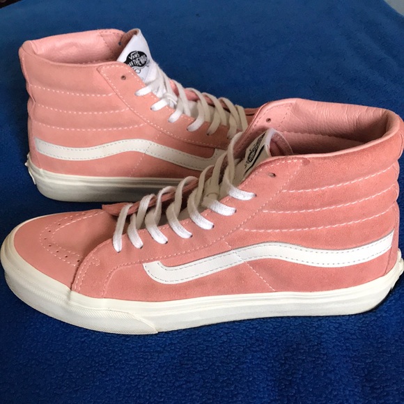 vans sk8 hi strawberry pink